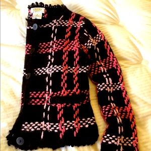 Women's Talbots Sweater Jacket / Sm button Front